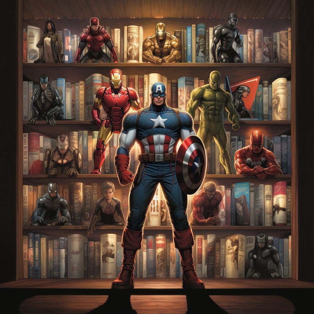 Marvel comic books