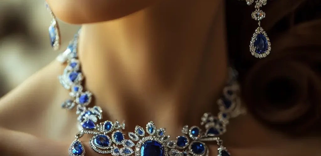 Gemstone jewelry in fashion trends 2024