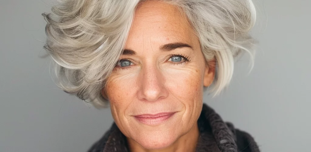 short haircut for women over 60