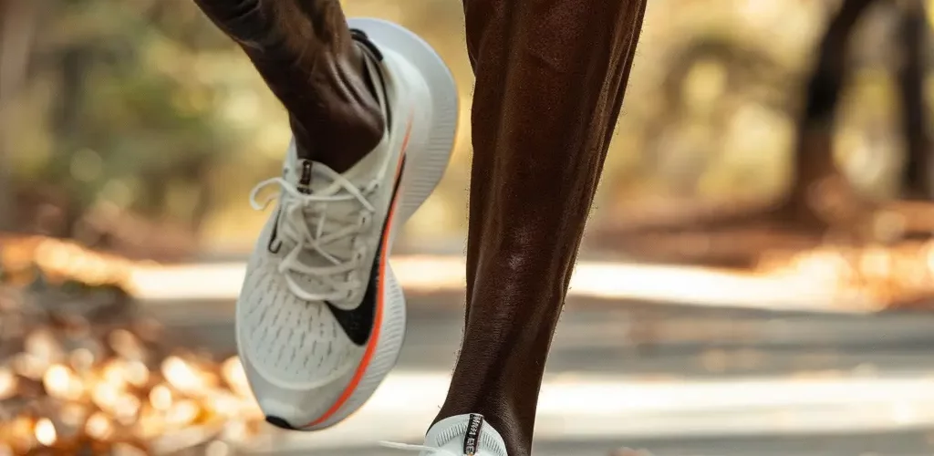runner in nike air zoom